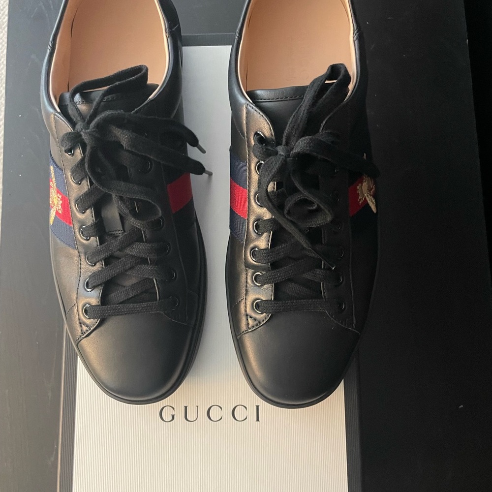 Gucci Ace soft heel 9.5 men